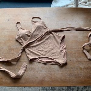 Aerie One Piece wrap Swimsuit